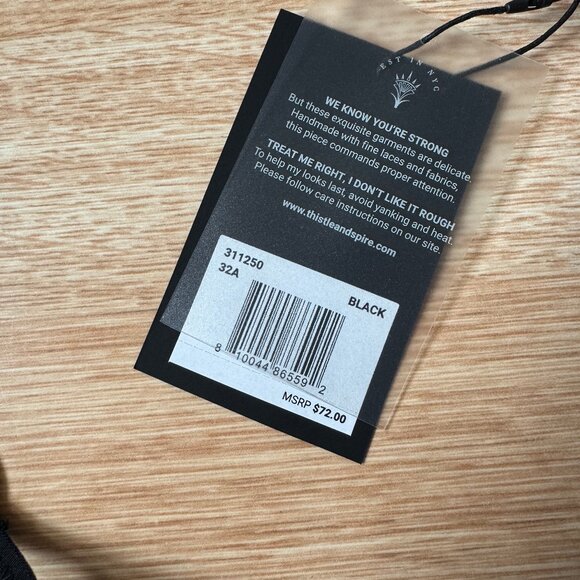 NWT Thistle and Spire Tigris Bra - Picture 4 of 4